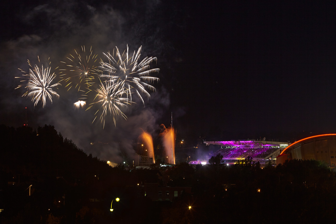 Calgary Stampede Fireworks