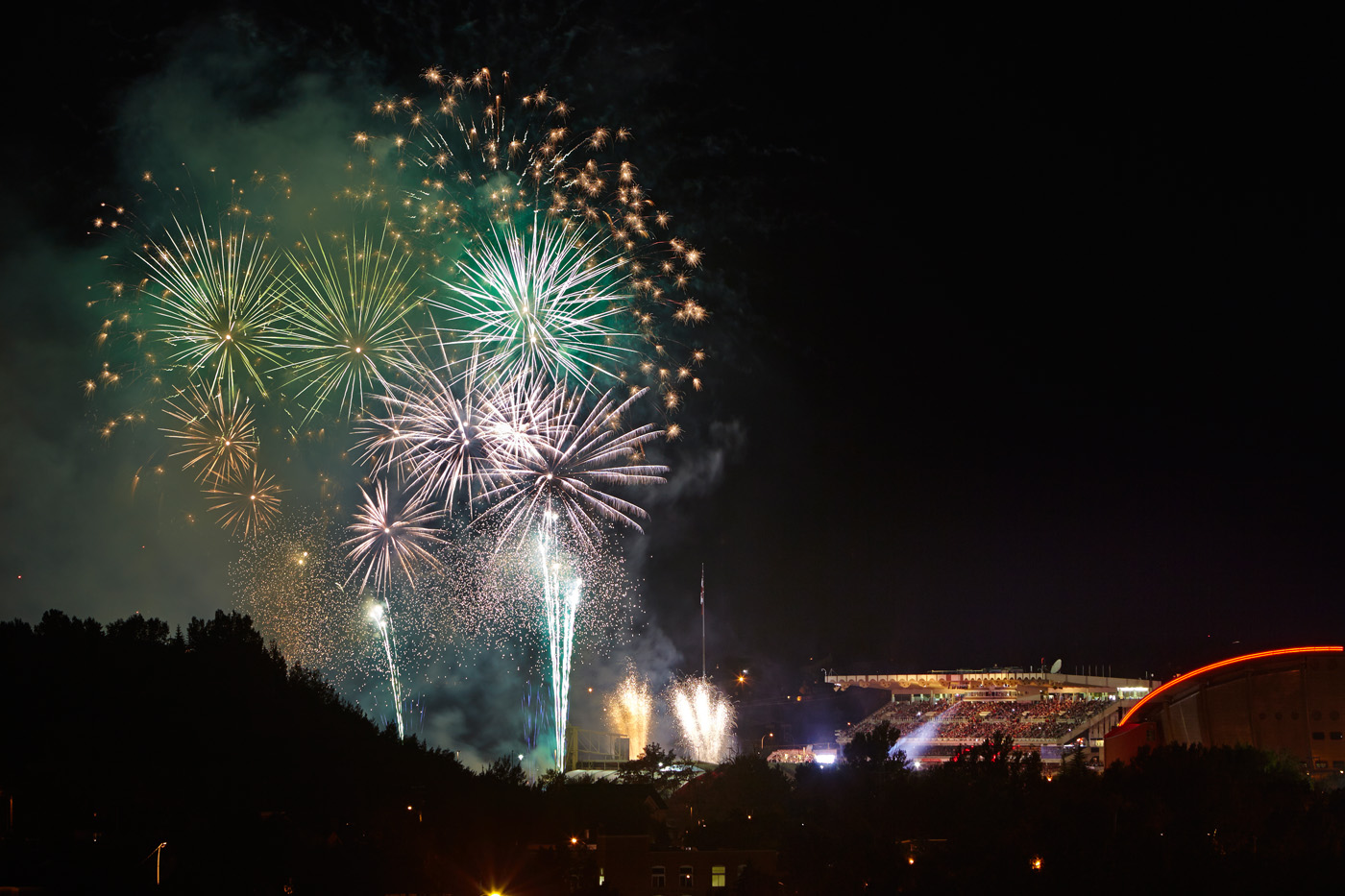 Calgary Stampede Fireworks