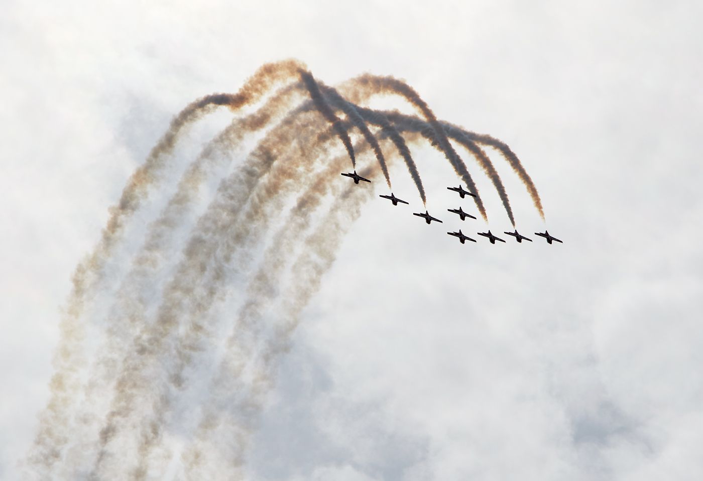 Canadian Forces Snowbirds Team at the Springbank Airshow